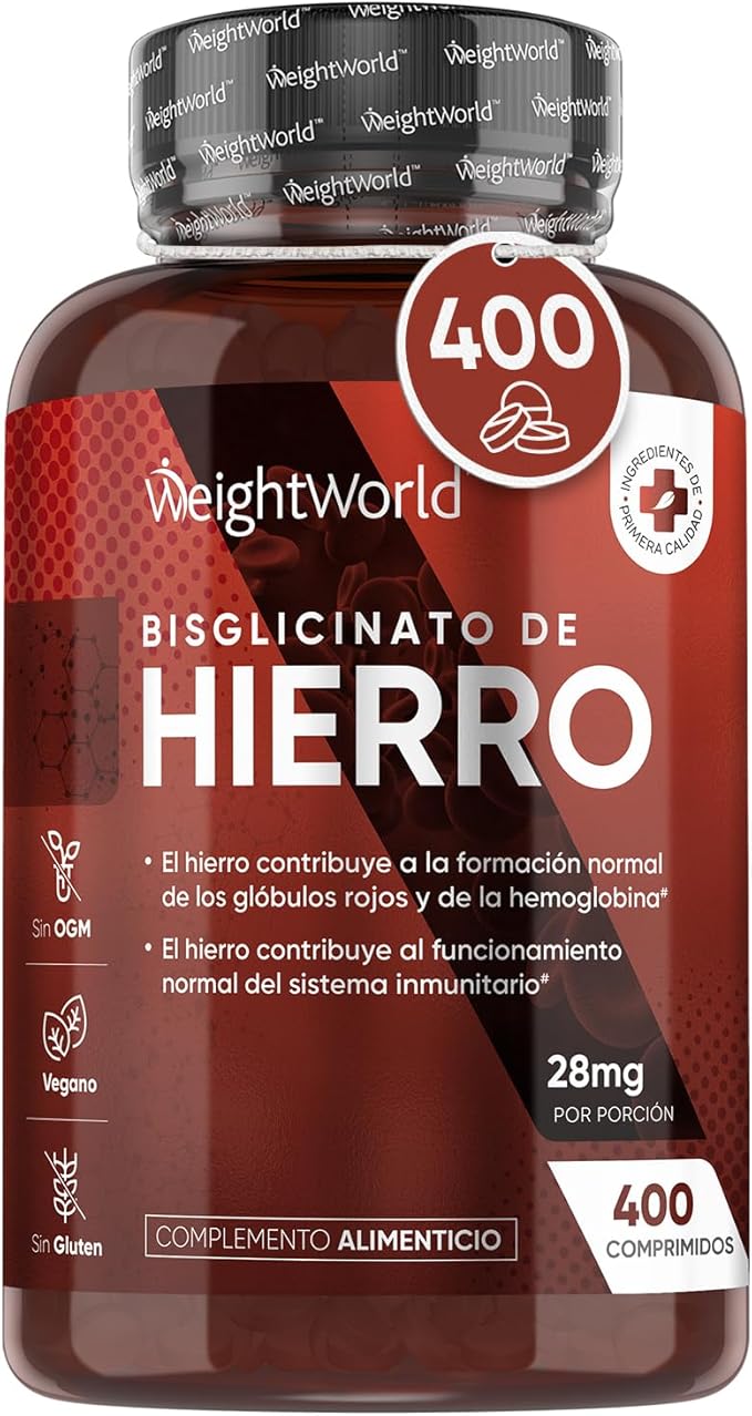 bisglicinato de hierro. se absorbe mucho mejor que el sulfato ferroso porque se absorbe en el intestino